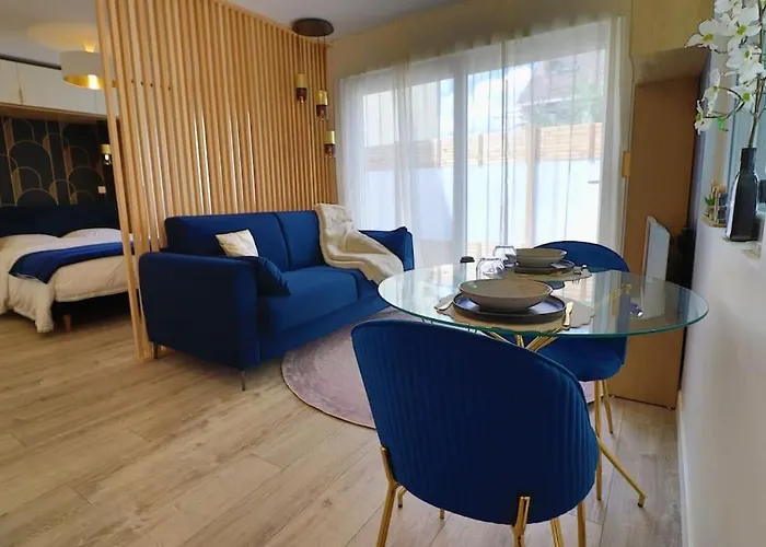 L Ecrin Bleu Maison Studio Neuve Jardin Et Clim