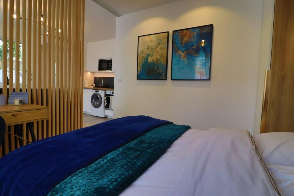 L Ecrin Bleu Maison Neuve Jardin Et Clim Holiday home *